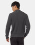 Tentree Men's Highline 1/4 Zip Sweater - Dark Grey Heather