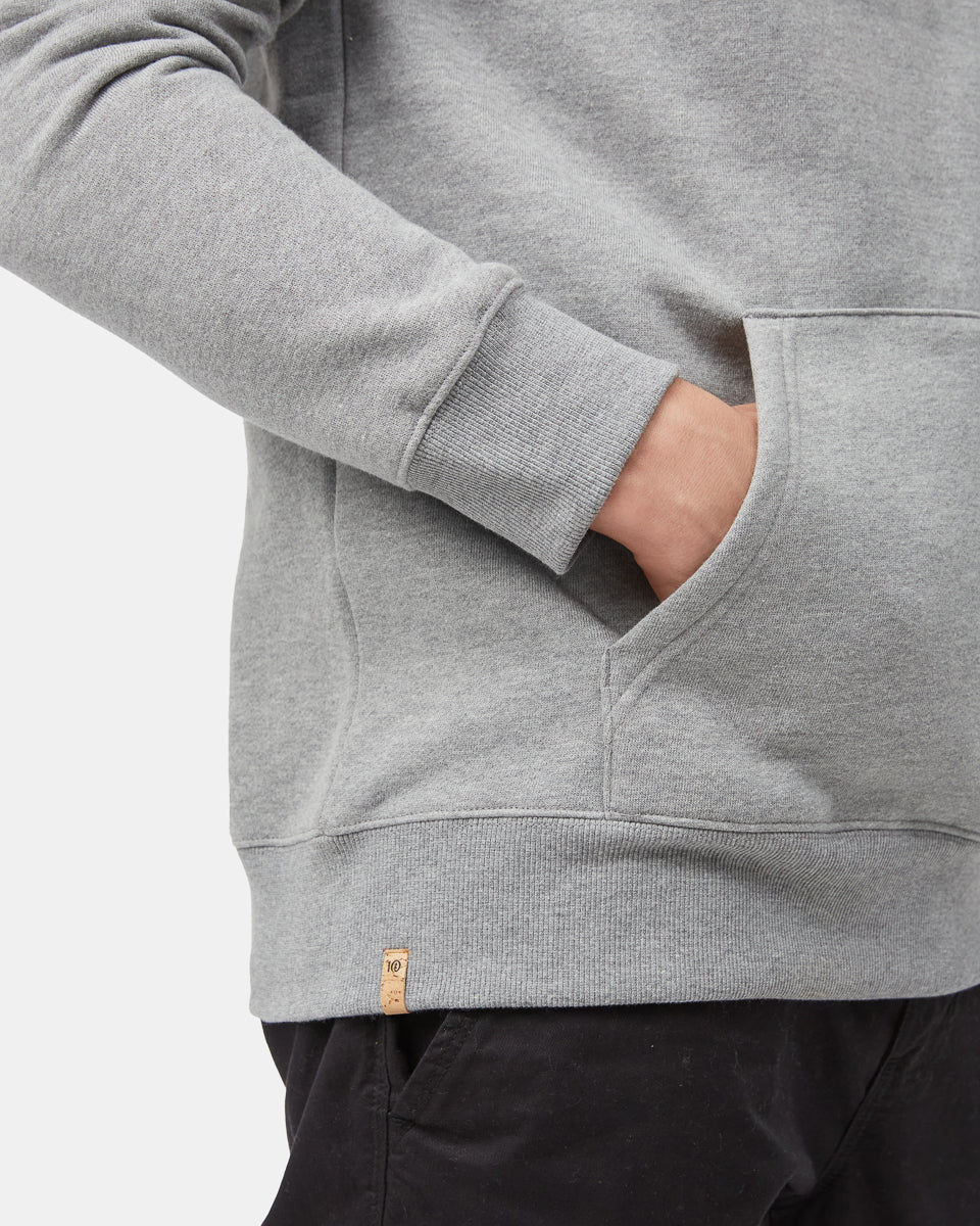 Tentree Men's Holiday Sasquatch Hoodie - Grey Heather