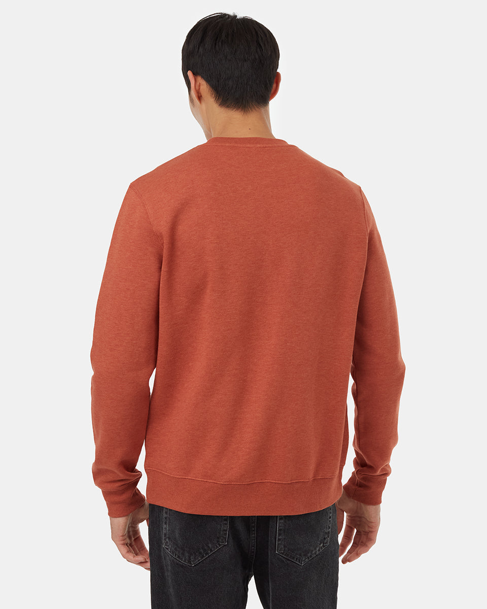 Tentree Men's Golden Spruce Forest Crew - Baked Clay
