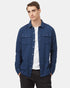 Tentree Men's Kapok Flannel Colville - Dress Blue