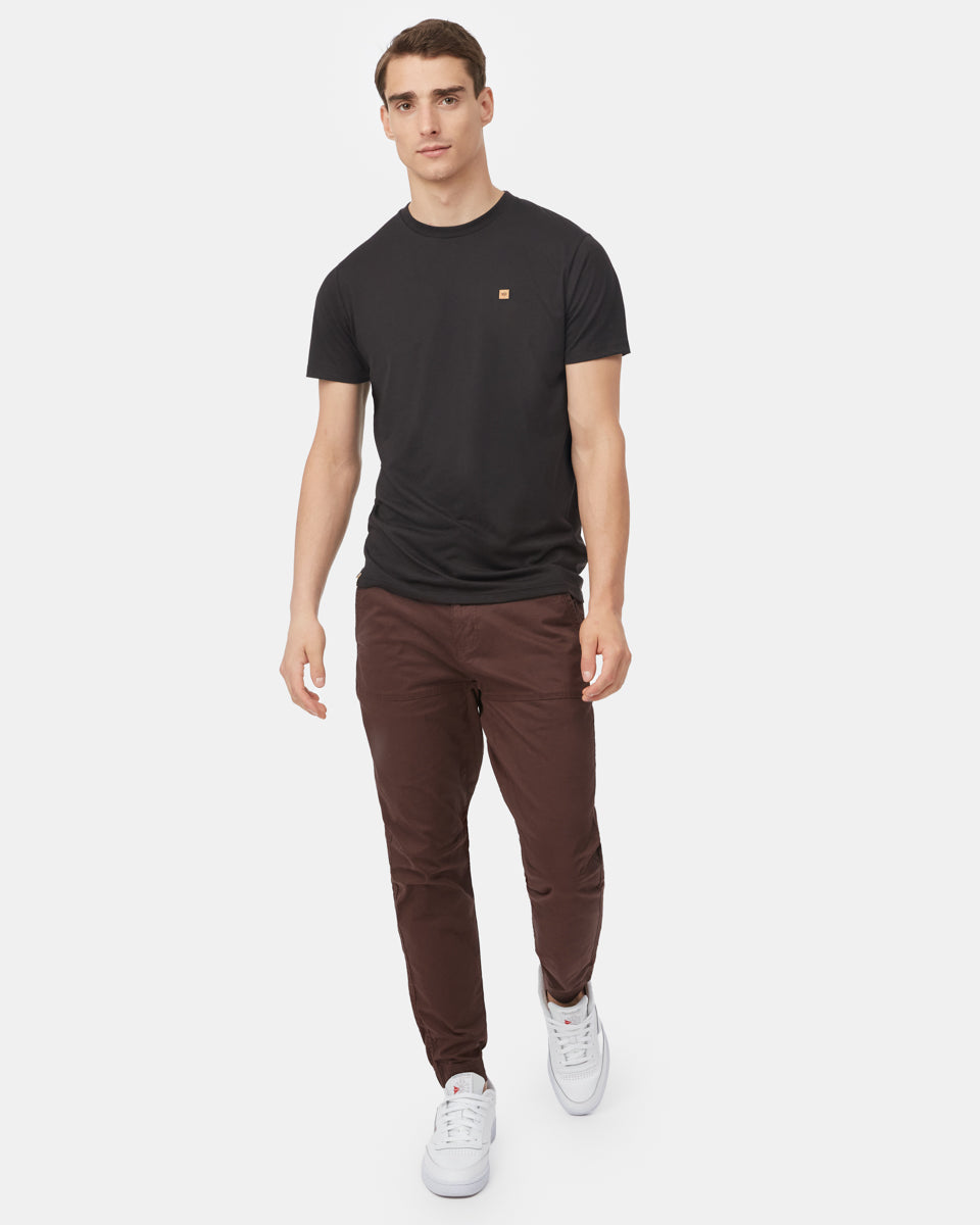Tentree Men's Stretch Twill Everyday Jogger - Dark Oak