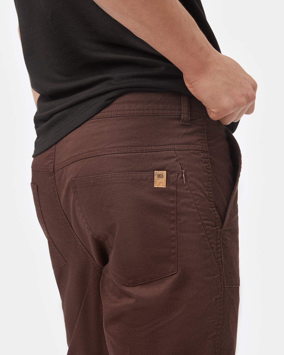 Tentree Men's Stretch Twill Everyday Jogger - Dark Oak