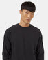 Tentree Organic French Terry Raglan Crew - Meteorite Black
