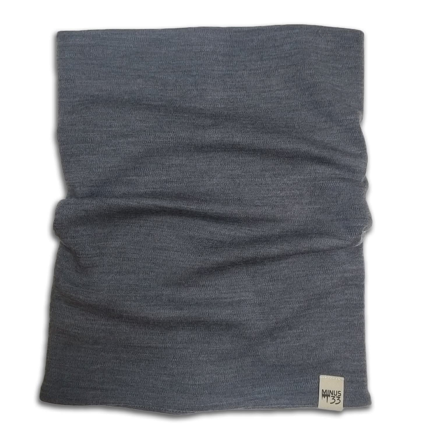 100% Merino Wool Neck Gaiter - Midweight, front three-quarter view