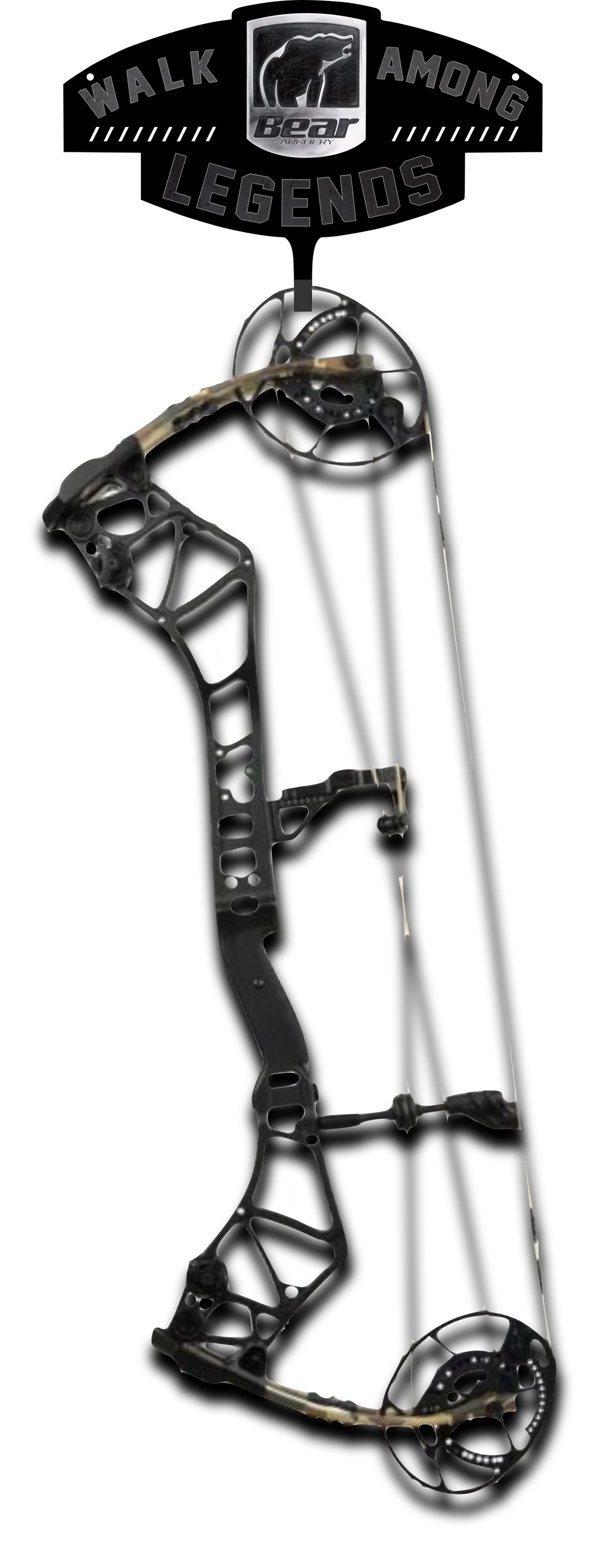 Raxx Single Bear Bow Hanger — product view 2
