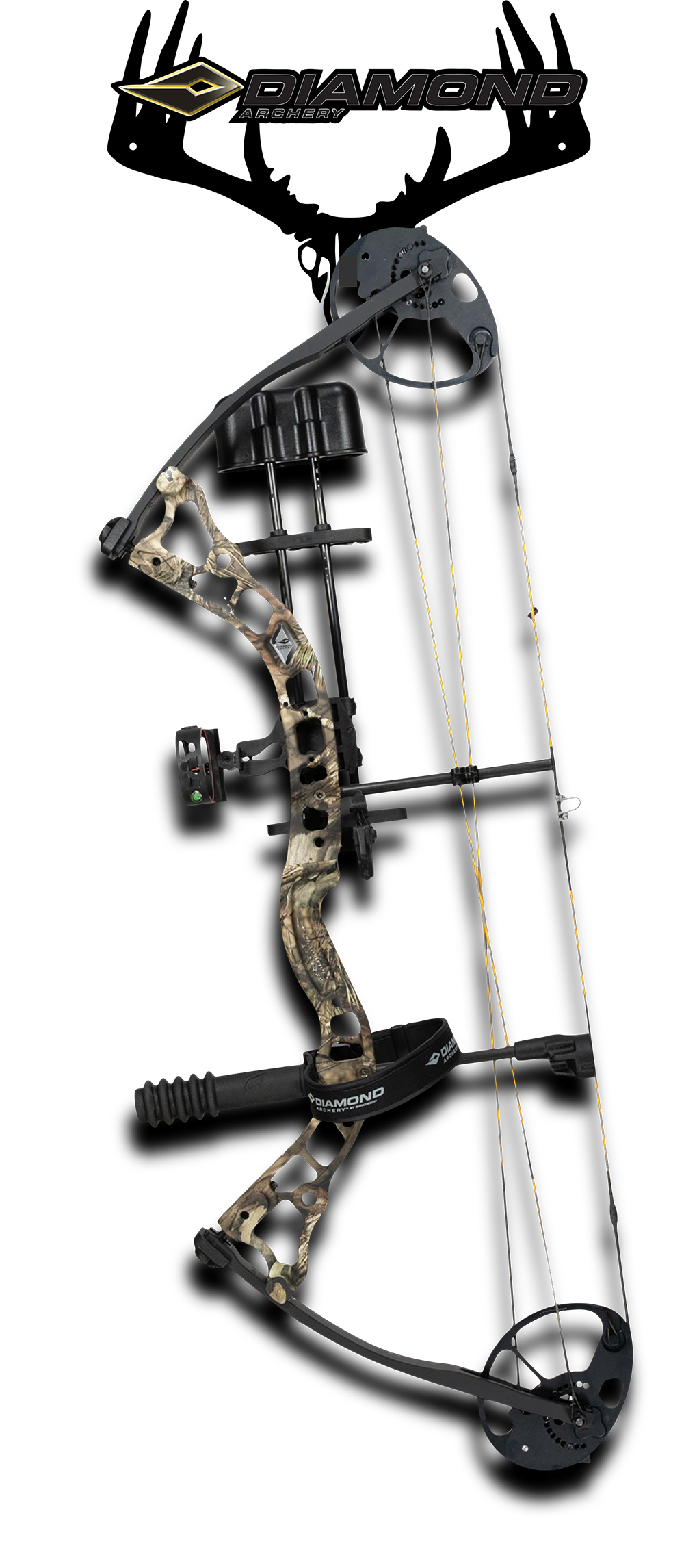 Raxx Single Diamond Bow Hanger — product view 2