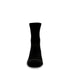 Mini Crew performance wool running socks, toe-facing front view