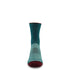 Mini Crew performance wool running socks, toe-facing front view