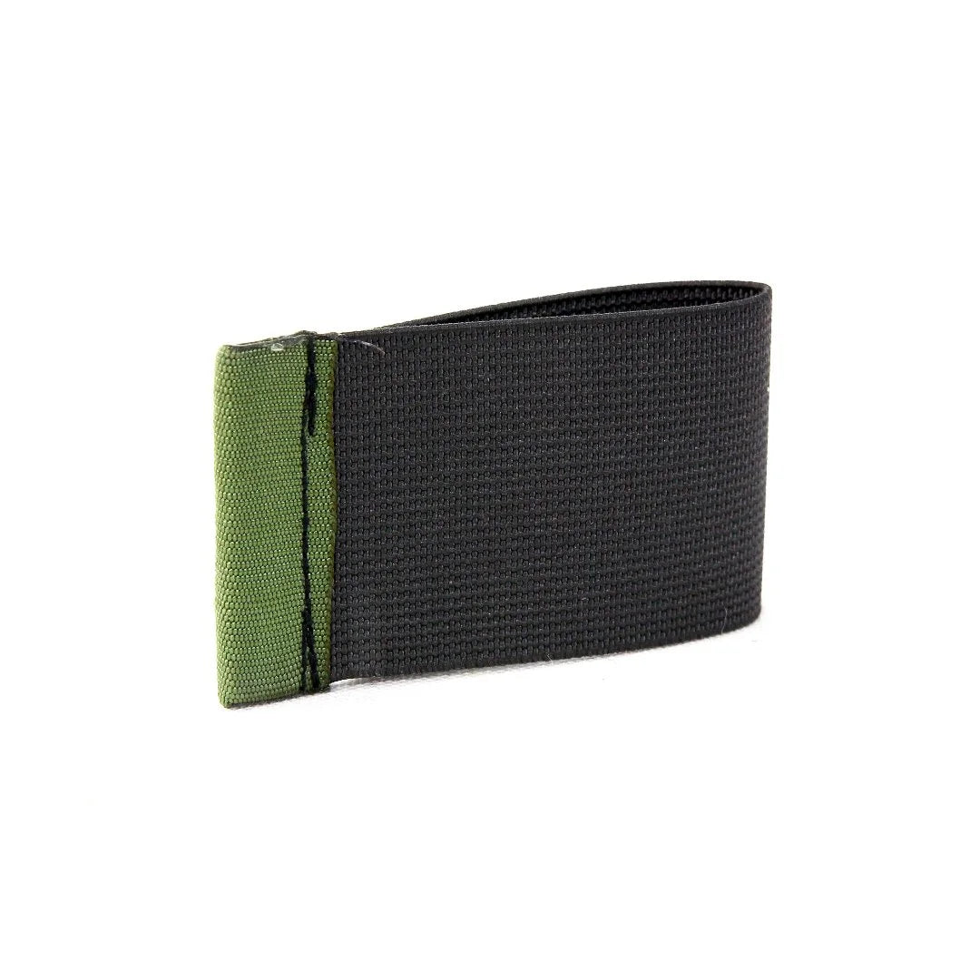Recycled Firefighter Minimalist Elastic Card Band Wallet — product view 12
