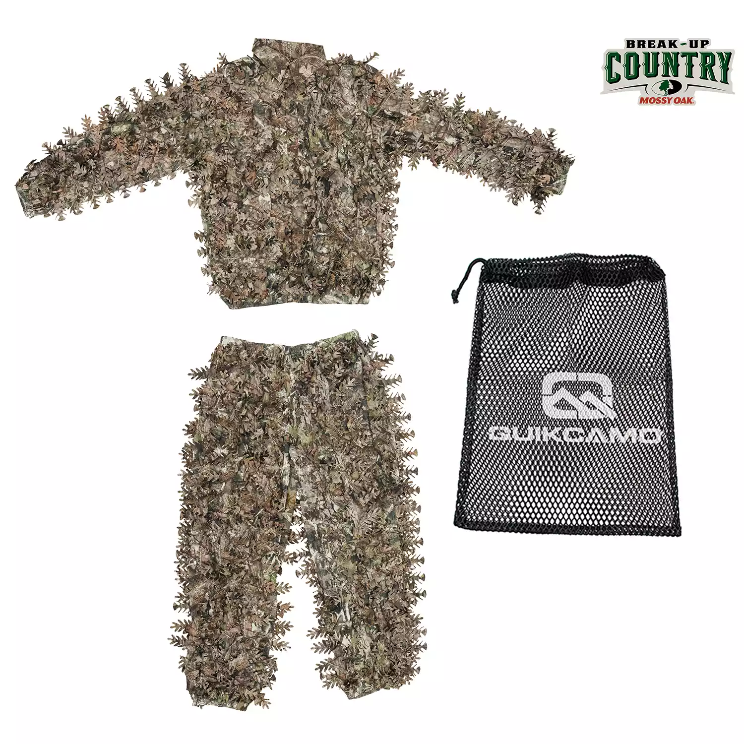 QuikCamo 3D Leafy Ghillie Suit, Top or Hoodie – product view 20