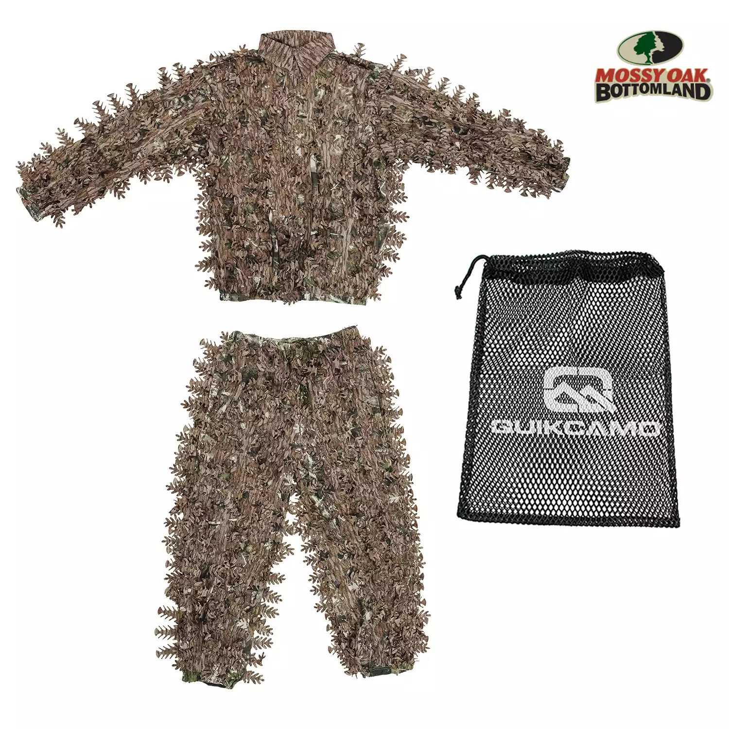 QuikCamo 3D Leafy Ghillie Suit, Top or Hoodie – product view 9