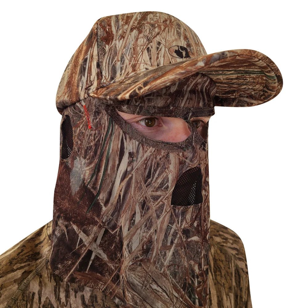 QuikCamo Duck Hunting Hat with Front Face Mask – product view 1