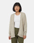 Tentree Women's Prairies Fleck Cardigan - Pale Oak Heather Nep