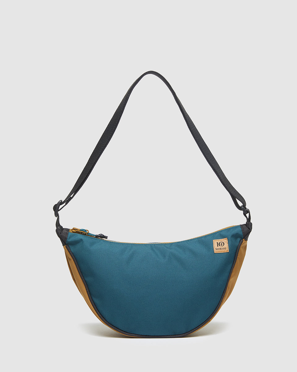Tentree Beatty Moon Bag - Jasper Golden Brown Meteorite Black