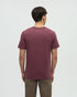 Tentree Men's Embroidered Ten T-Shirt - Rosewood Fleck Midnight Blue