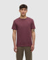 Tentree Men's Embroidered Ten T-Shirt - Rosewood Fleck Midnight Blue