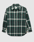 Tentree Women's Fernwood Flannel Shirt - Forest Pine Skyline Plaid