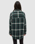 Tentree Women's Fernwood Flannel Shirt - Forest Pine Skyline Plaid