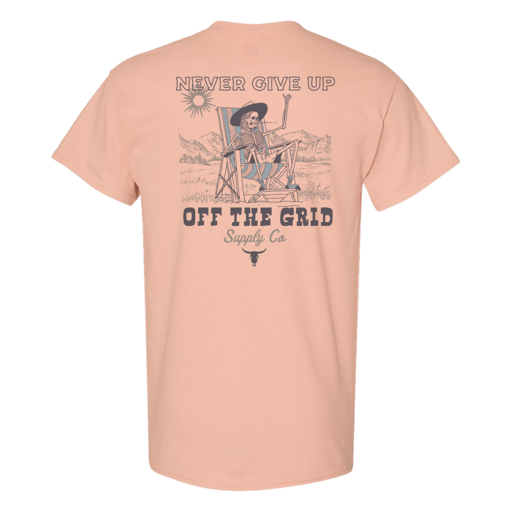 Off The Grid Surplus Never Give Up Tee