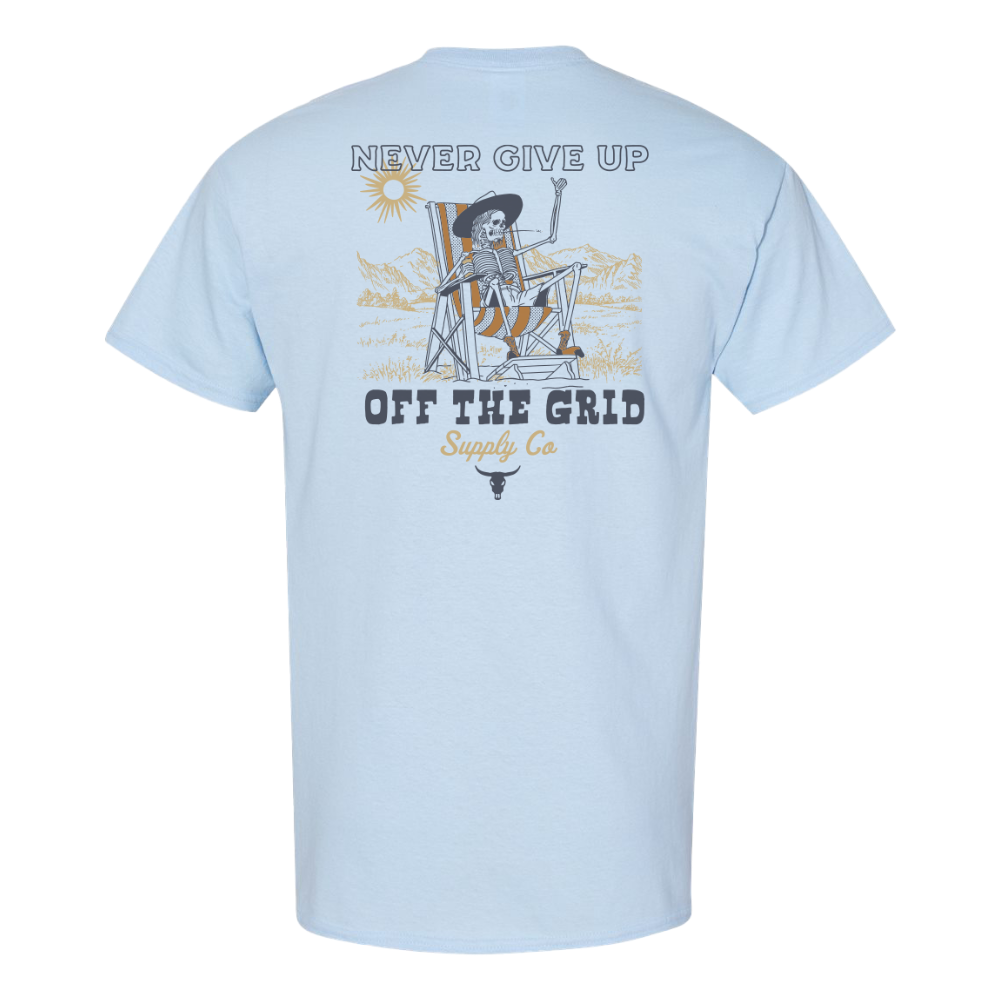 Off The Grid Surplus Never Give Up Tee