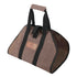 White Duck Diamond Shape Canvas Firewood Log Carriers