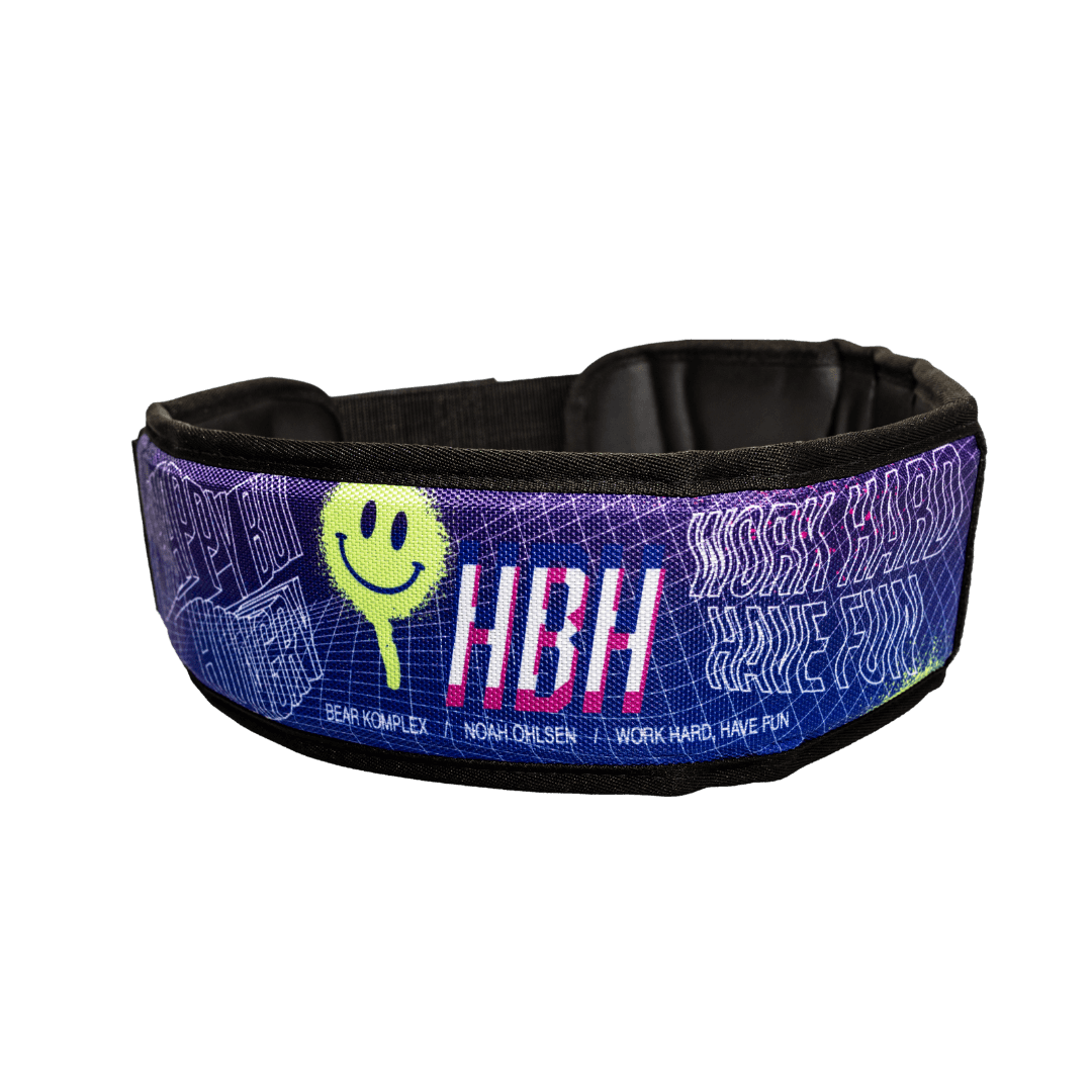 Bear KompleX "APEX" Premium Leather Belt - Noah Ohlsen "Happy But Hungry" by Bear KompleX
