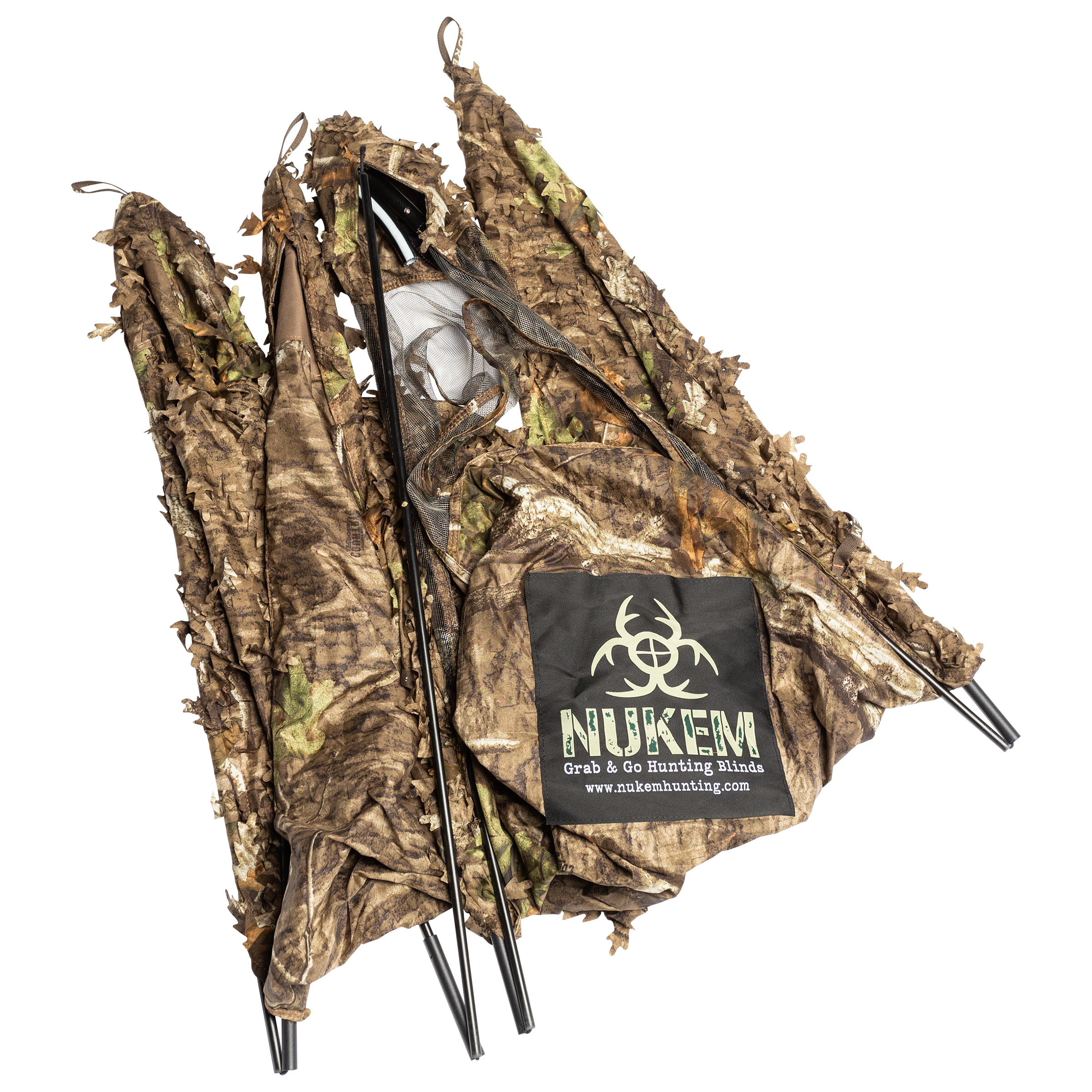 Nukem Hunting Blind - Mossy Oak Country Roots 3D Leafy – product image 10