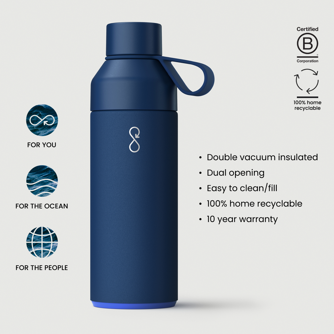 COR Surf The Ocean Bottle - Insulated Water Bottle (Hot or Cold) 17 or 34 oz. — view 2
