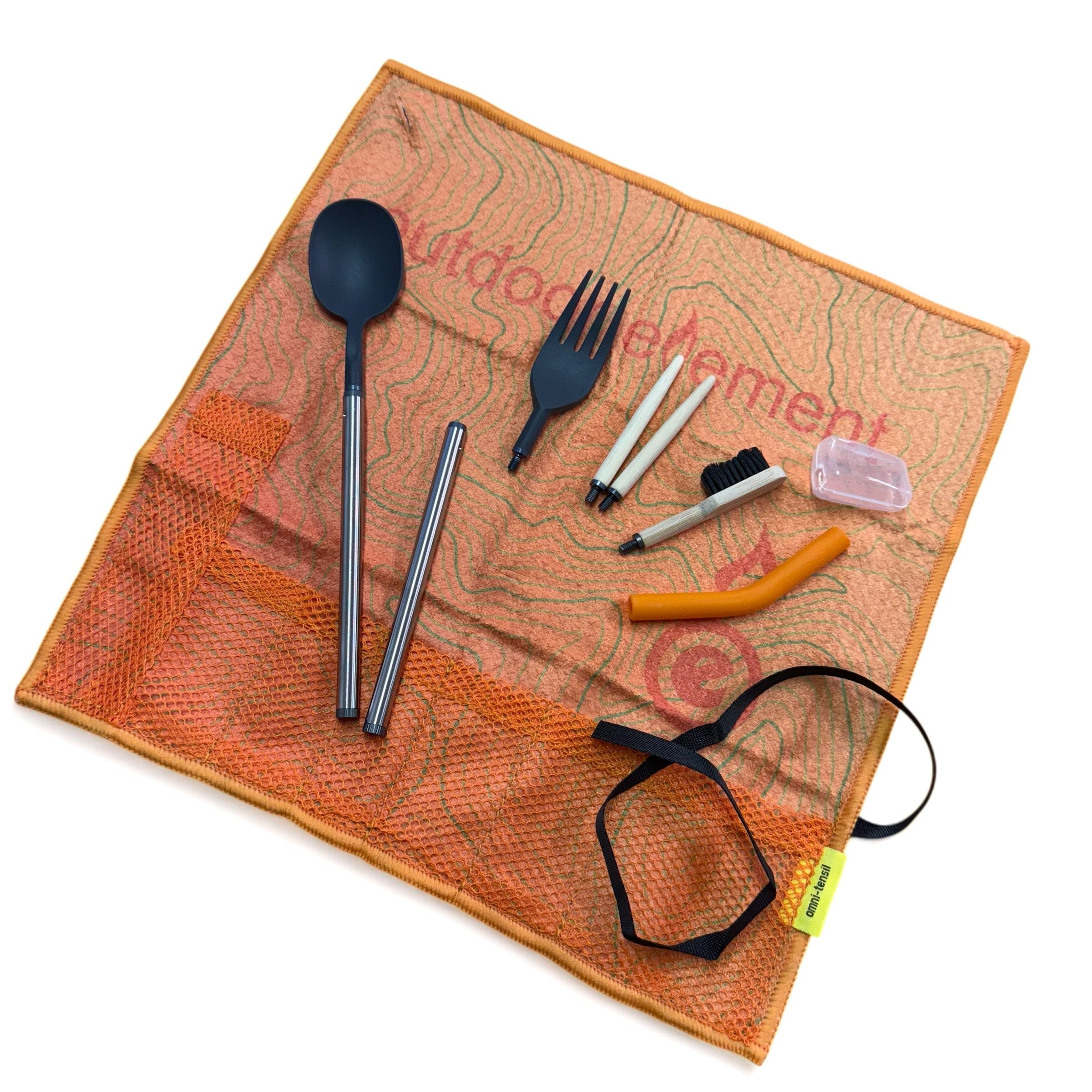Outdoor Element Omni-Tensil Camp Utensil Set
