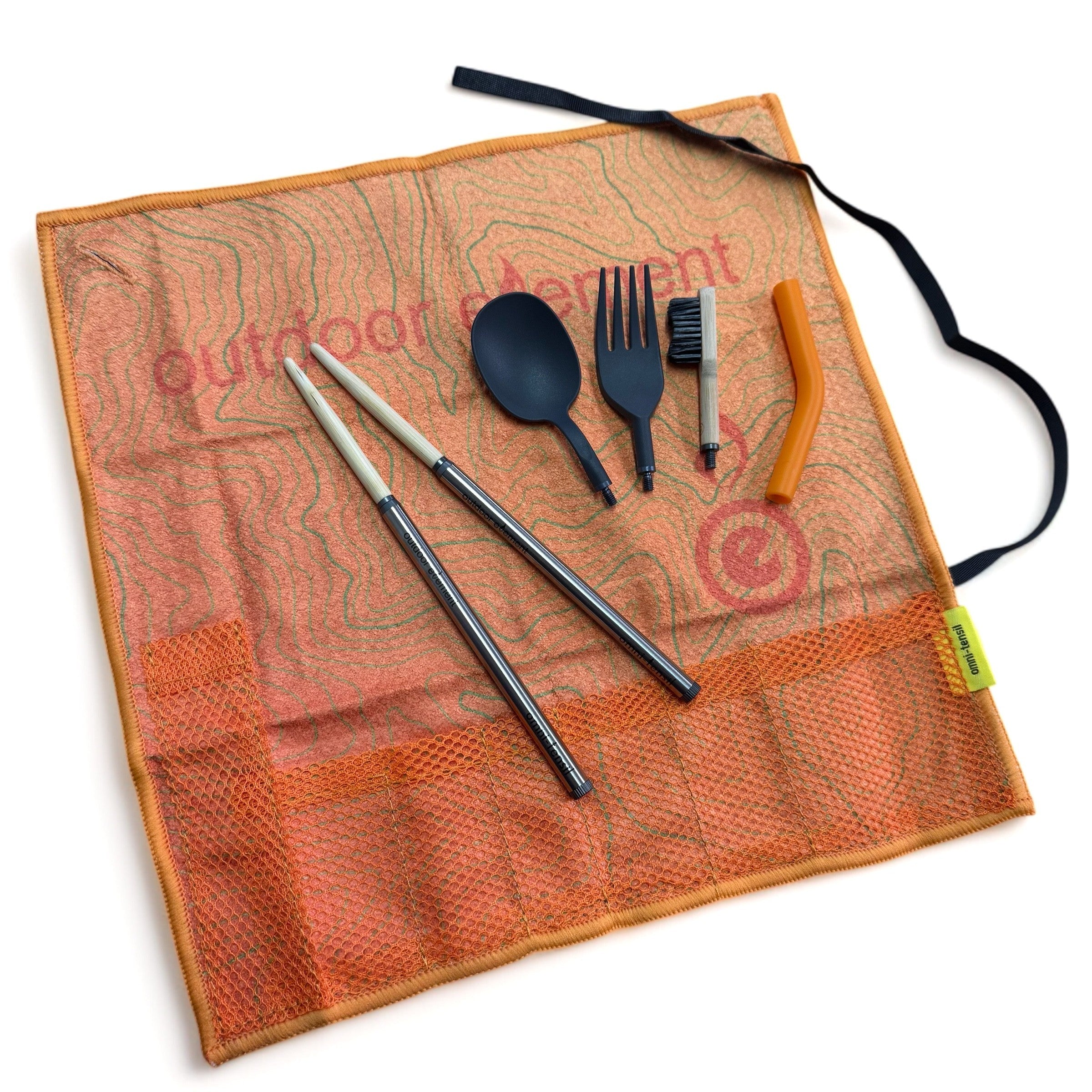 Outdoor Element Omni-Tensil Camp Utensil Set