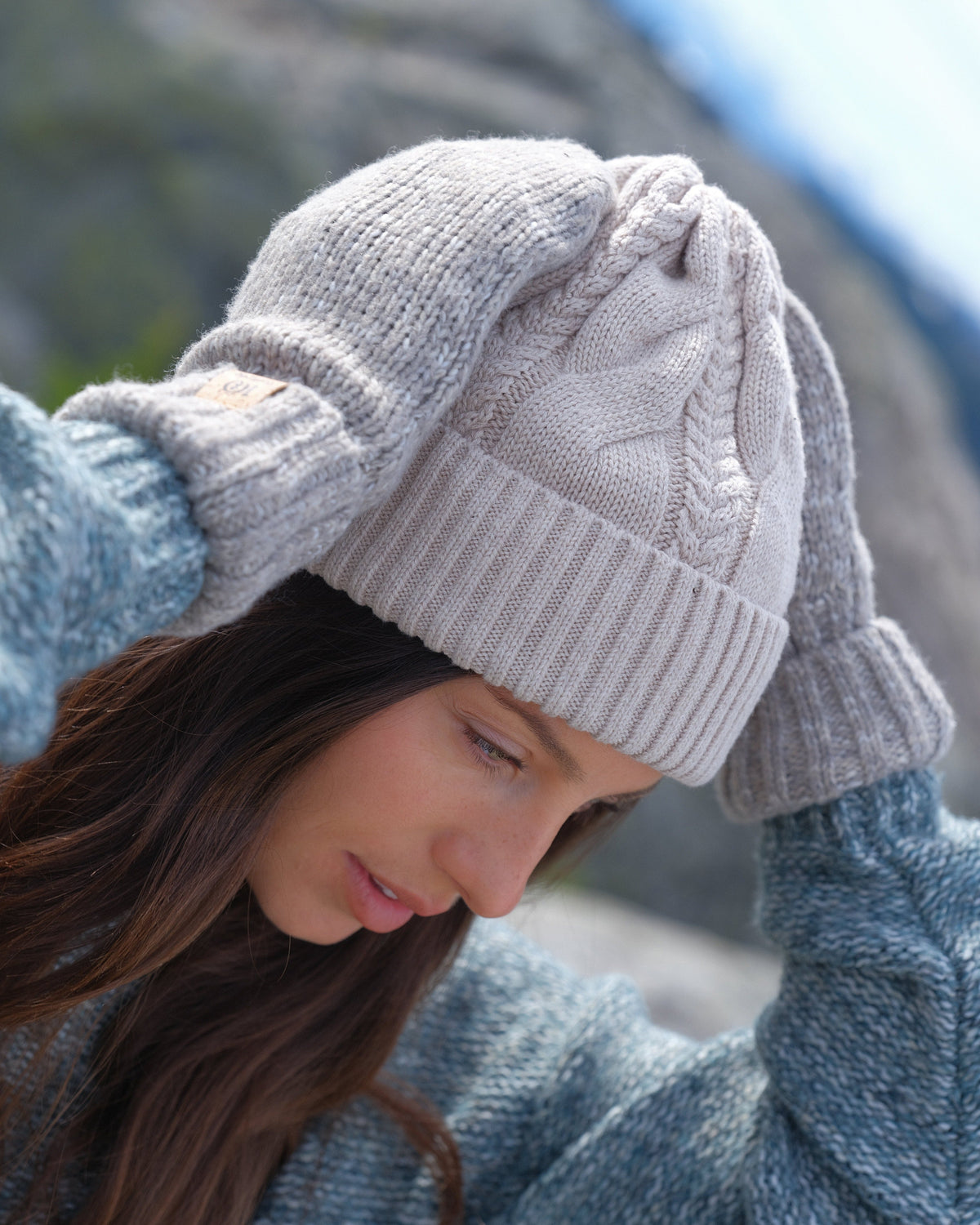 Tentree Firth Beanie - Pale Oak Heather