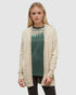 Tentree Women's Prairies Fleck Cardigan - Warm Oak Nep
