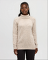 Tentree Women's Spokane Fleck Sweater - Pale Oak Heather Fleck