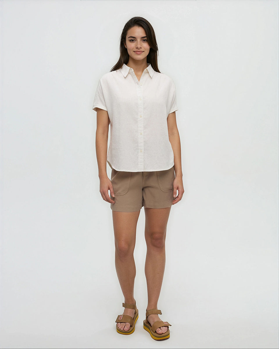 Tentree Men's Magnolia Shirt - Undyed