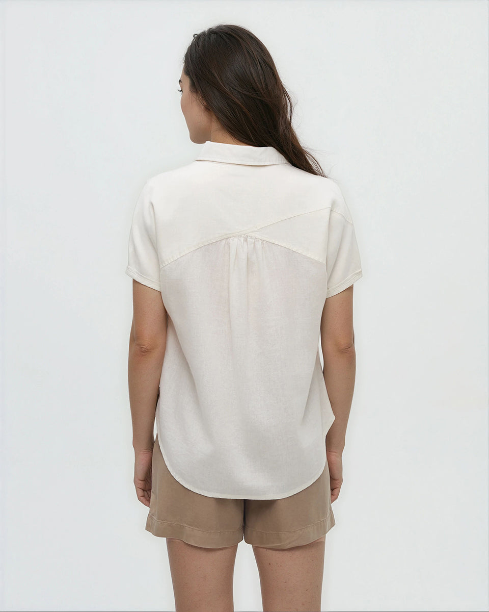 Tentree Men's Magnolia Shirt - Undyed