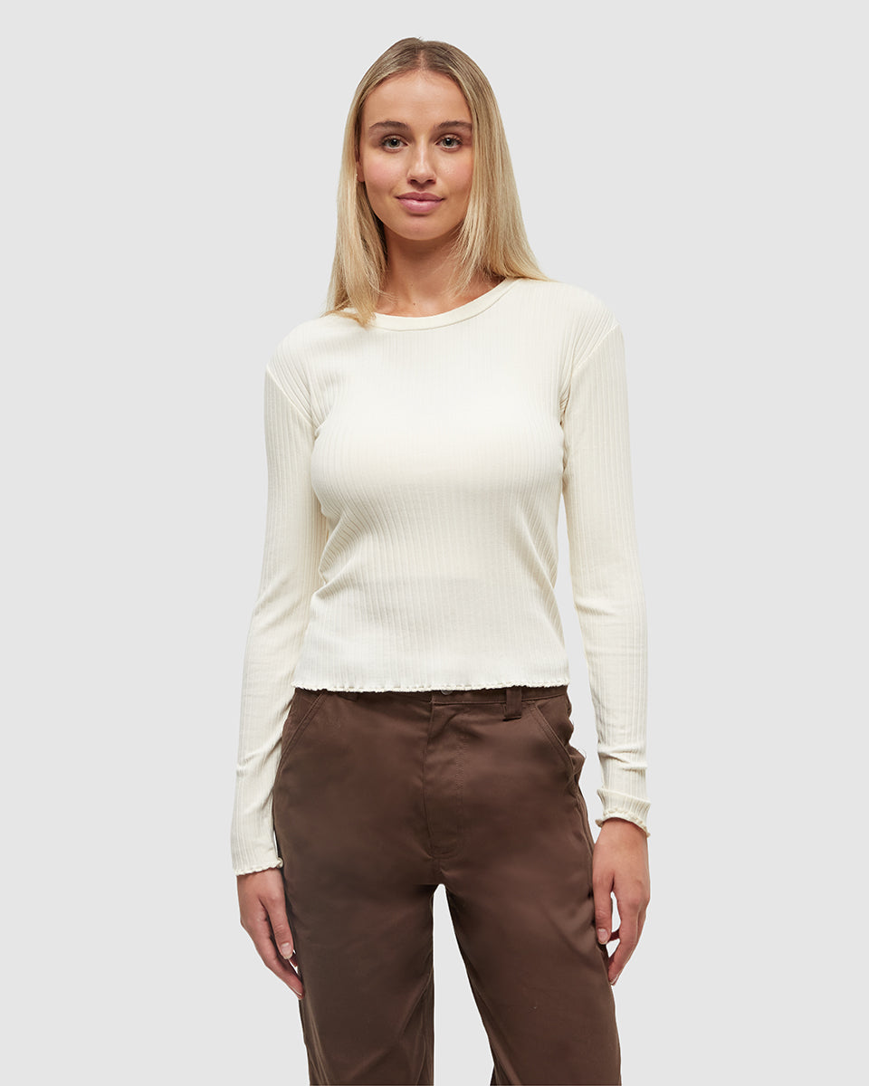 Tentree Women's Newell Longsleeve - Undyed