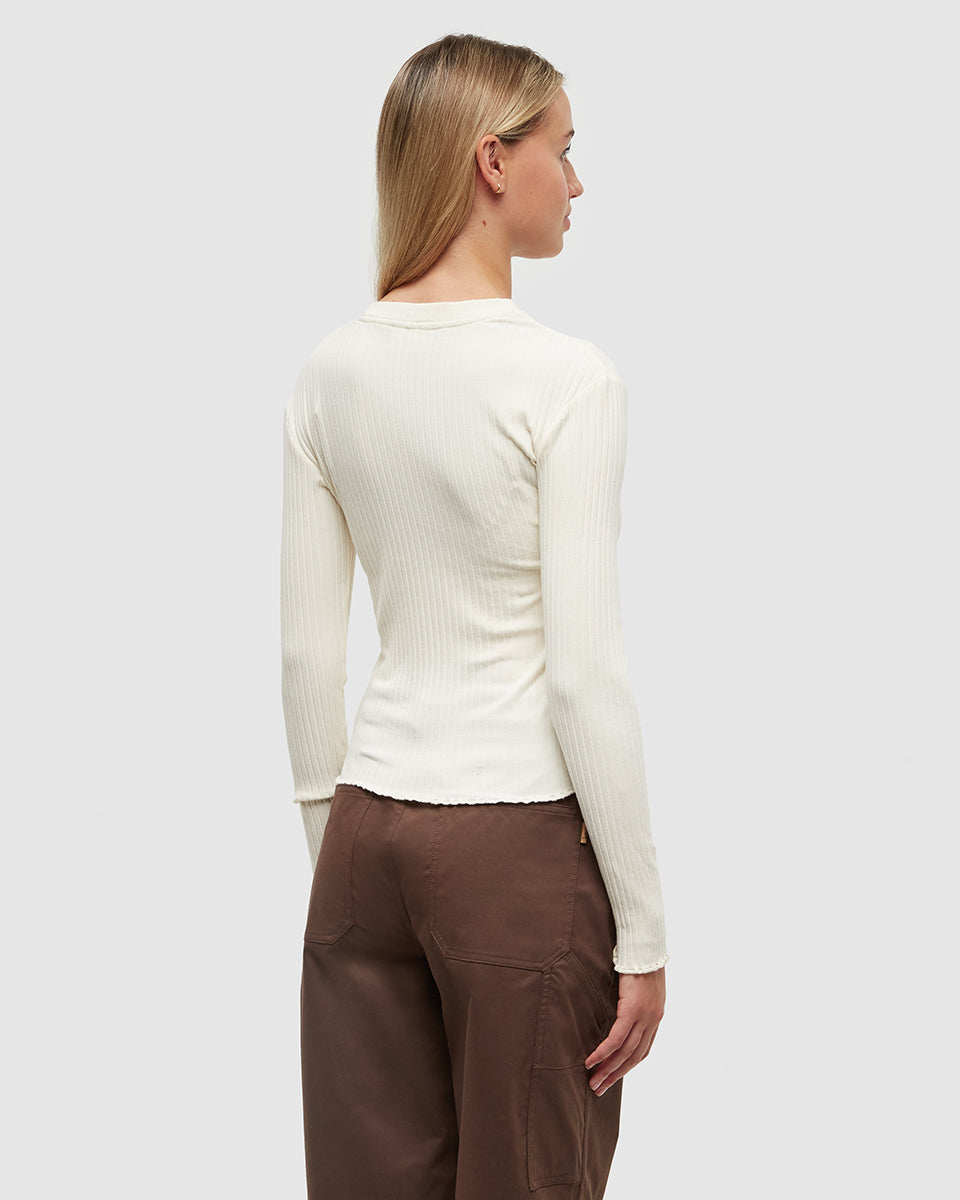Tentree Women's Newell Longsleeve - Undyed