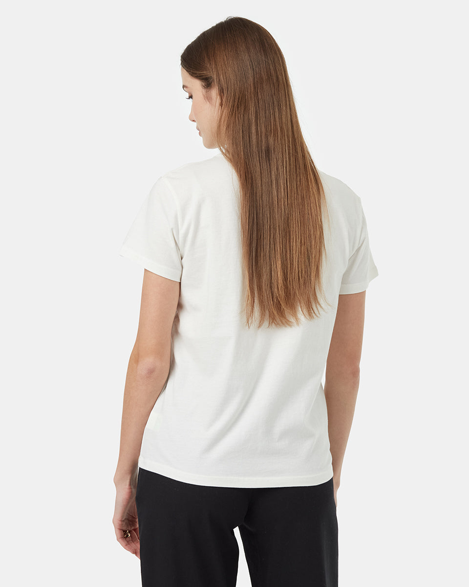 Tentree Women's Regenerative Cotton Crew T-Shirt - Undyed
