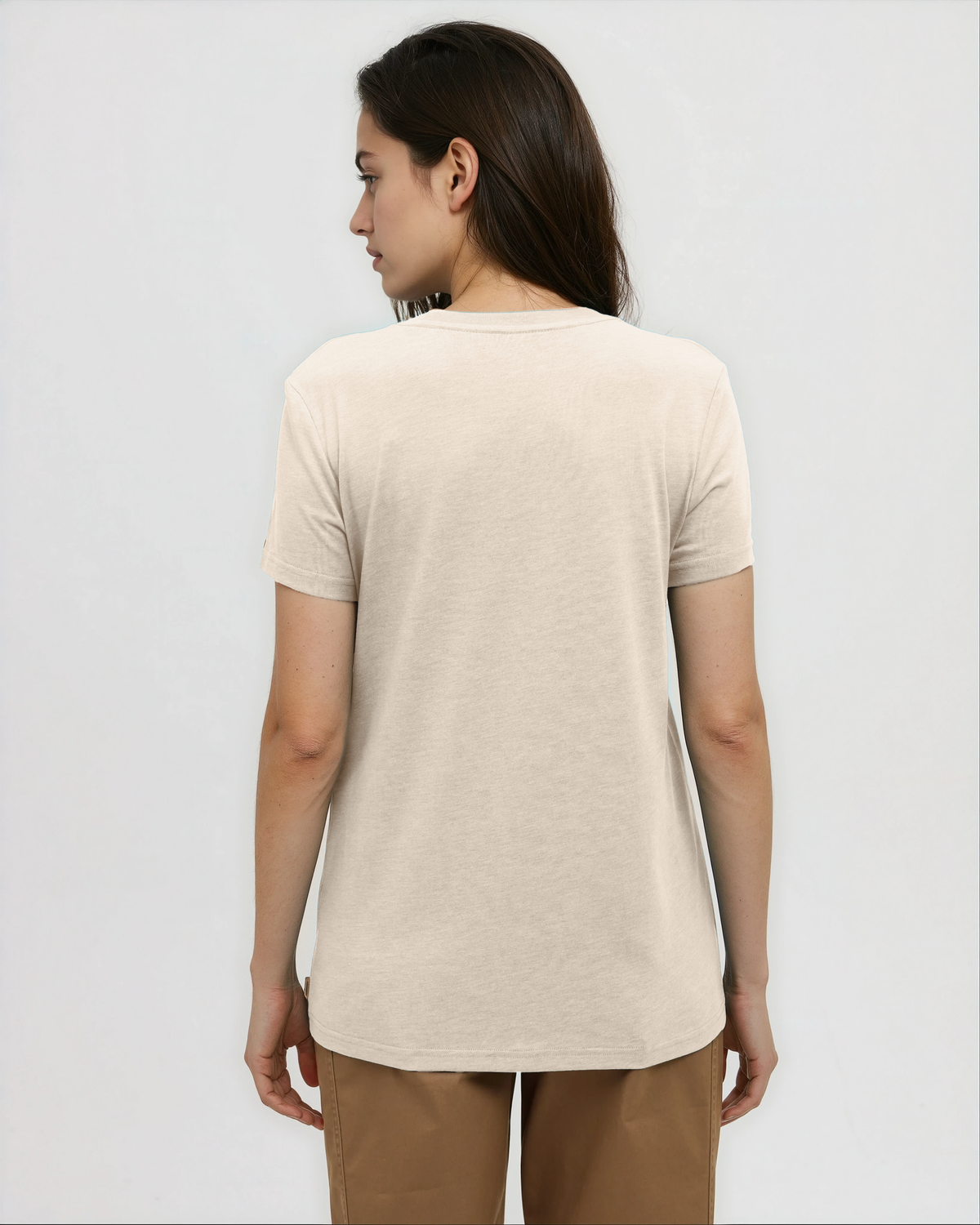 Tentree Women's TreeBlend Winslow T-Shirt - Pale Oak Heather