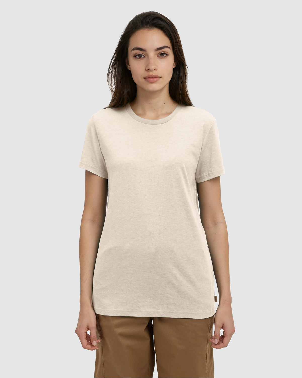 Tentree Women's TreeBlend Winslow T-Shirt - Pale Oak Heather