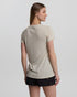 Tentree Women's Juniper T-Shirt - Sand Stone Heather White
