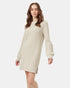 Tentree Women's Highline Crew Neck Dress - Pale Oak Heather
