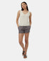 Tentree Women's Double V Hemp Tank - Undyed