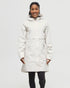 Tentree Women's Nimbus Long Rain Jacket - Pale Oak