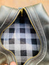 Off-Trayals Large Leather Toiletry Bag — Black — product view 4
