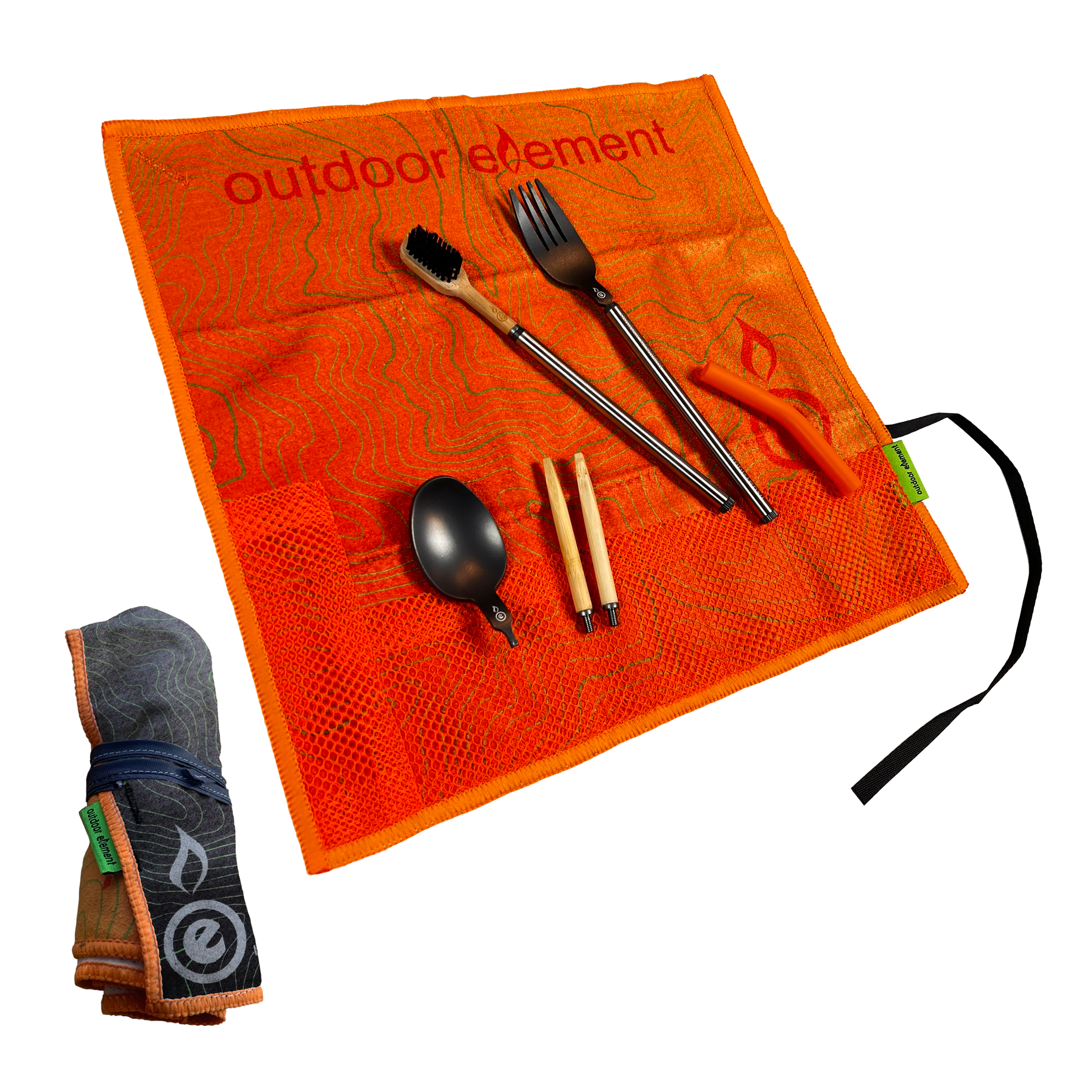 Outdoor Element Omni-Tensil Camp Utensil Set