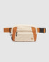 Tentree Valdes Hip Pack - Burnt Caramel Warm Oak