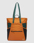 Tentree Gibsons Tote Pack - Burnt Caramel Forest Pine