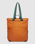 Tentree Gibsons Tote Pack - Burnt Caramel Forest Pine