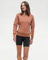 Tentree Women's Elm Crew - Clay Tile